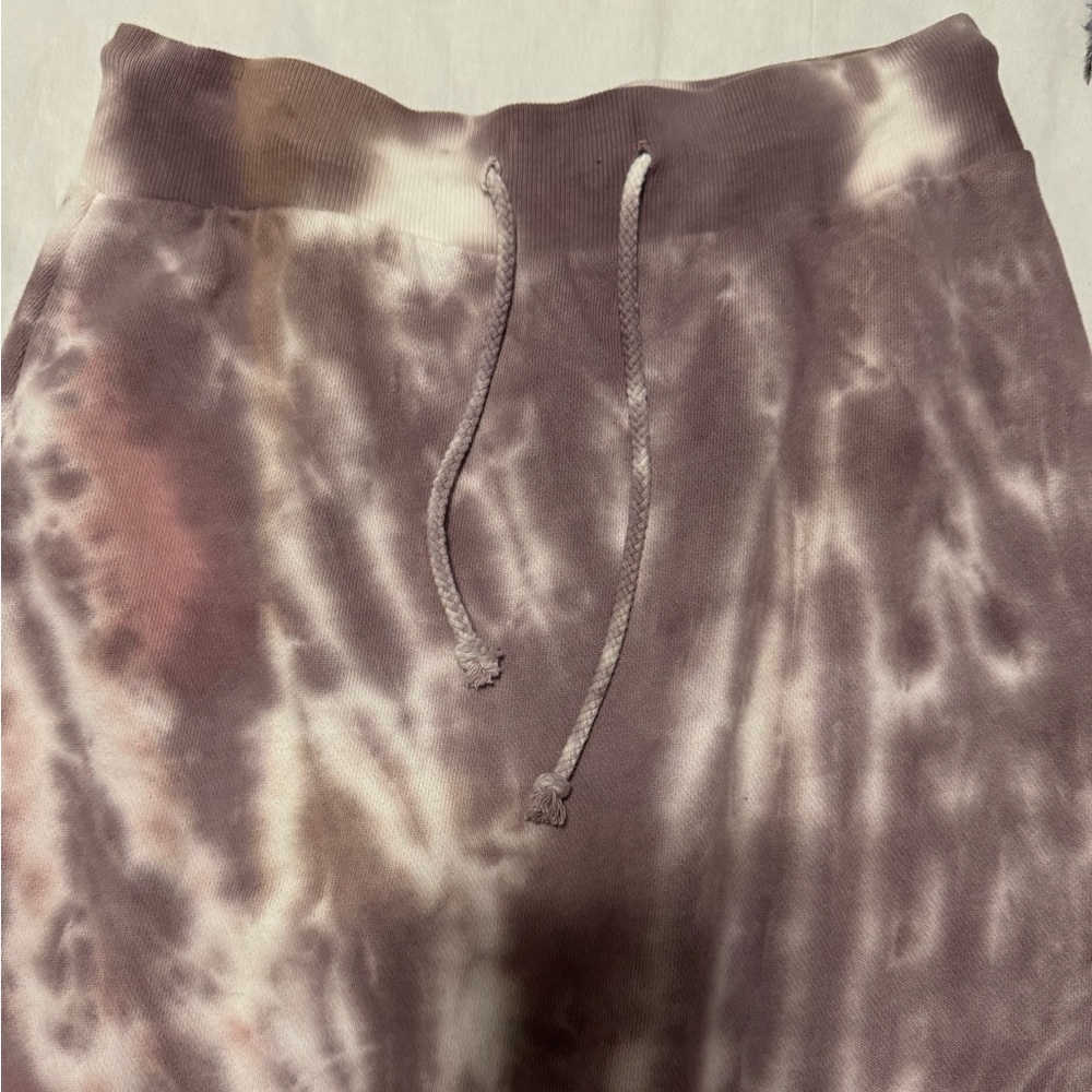 Tie dye midi skirt